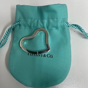 Tiffany & Co. Silver Heart Key Holder